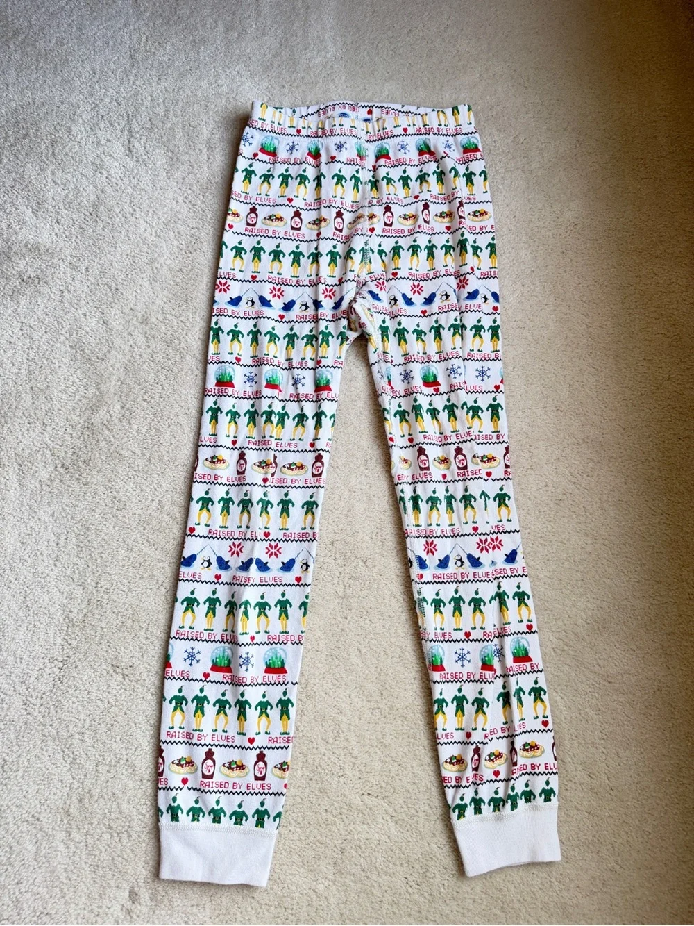 Hanna Andersson Buddy the ELF Christmas Pajama Set Size 8